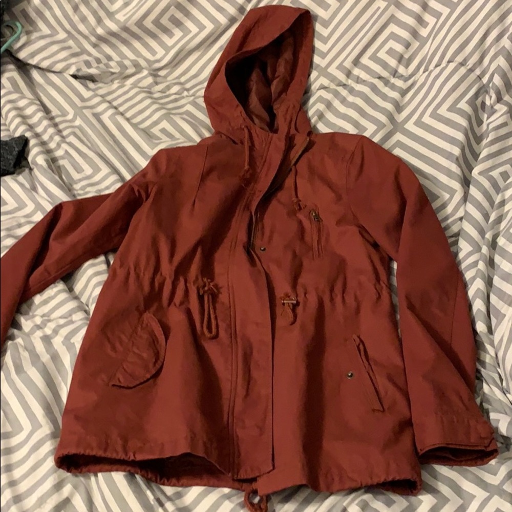Hooded Red Army Jacket